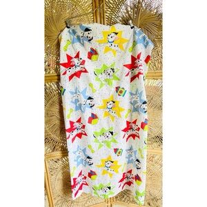 Vintage Disney Dundee 101 Dalmatians Baby Crib Sheet